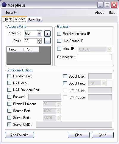 morpheus-fwknop in action
